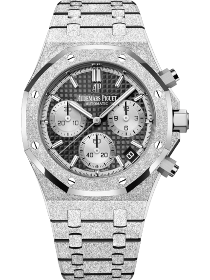 ROYAL OAK FROSTED GOLD CHRONOGRAPH Black Dial 41mm